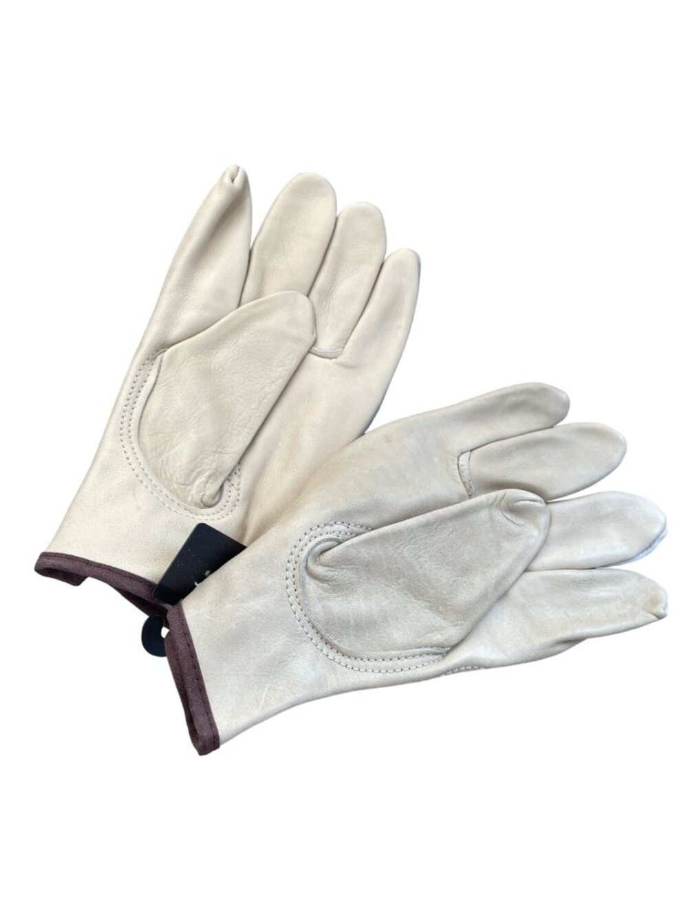Hand Armor Gloves Large Cowhide Leather Unlined Genuine Leather Outdoor Work NEW